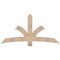 Ekena Millwork Davenport Smooth Timber Gable Bracket, Douglas Fir, 72"W x 36"H x 1 1/2"D x 5 1/2"F, 12/12 Pitch GBW072X36X0206DAV00SDF - alternate 1